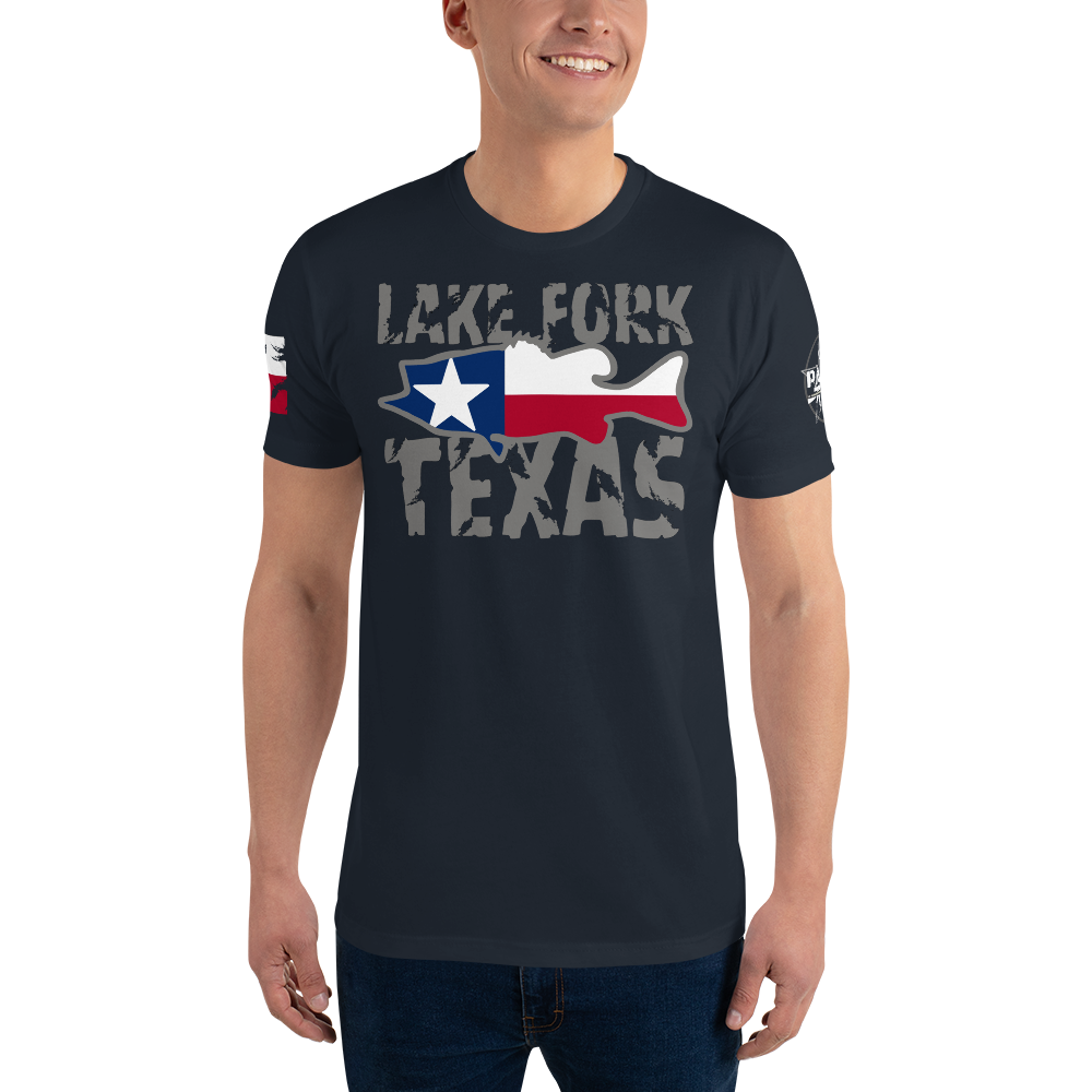 Lake Fork Texas Men's Fitted (Southern Shadows Collection)