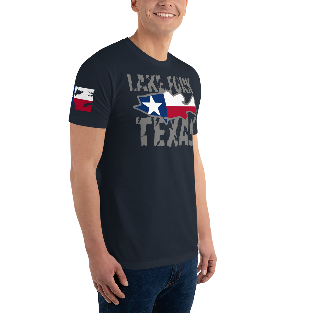Lake Fork Texas Men's Fitted (Southern Shadows Collection)