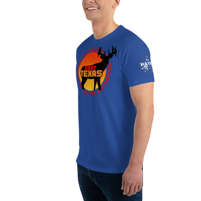 The Bucks Stop Here Men's Fitted T-Shirt (Southern Shadows Collection)