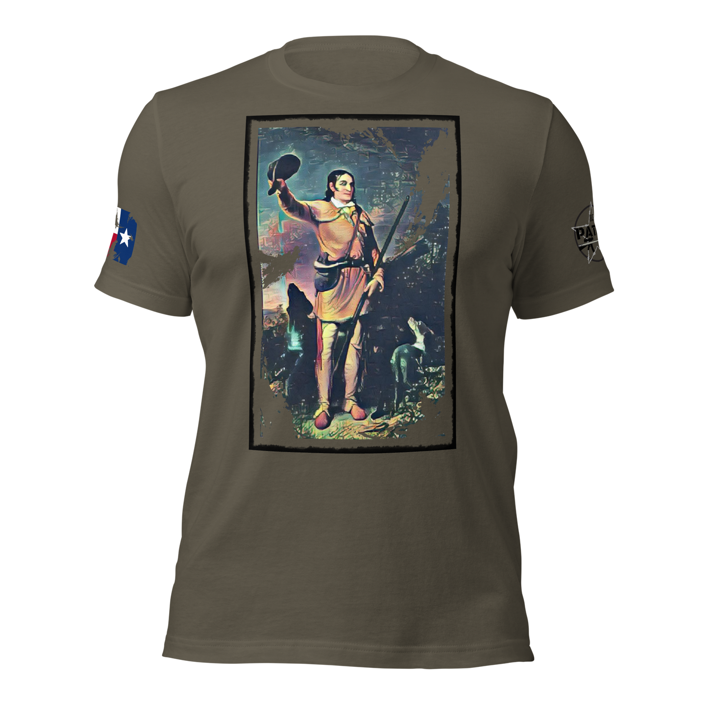 Davy Crockett Unisex T-Shirt (Southern Serenade Series)