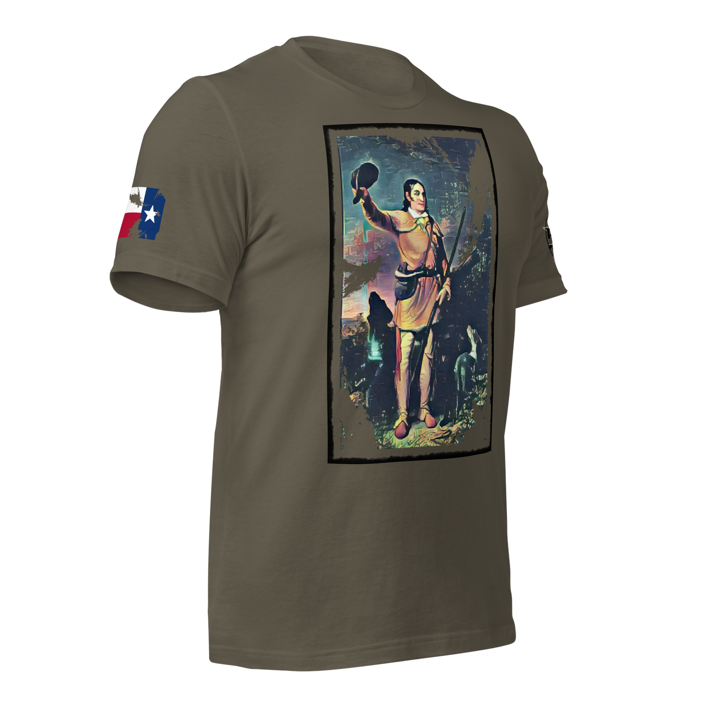 Davy Crockett Unisex T-Shirt (Southern Serenade Series)